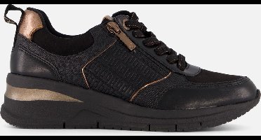 Tamaris Sneakers zwart Textiel - Dames