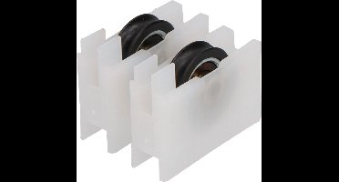 EDM Nylon Lager - 40x33.5mm - 163 RD09 BL - Wit