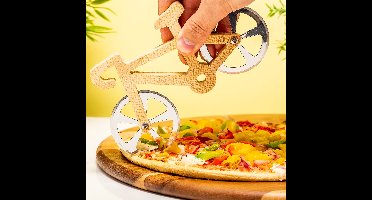 Winkee Houten Fiets Pizzasnijder