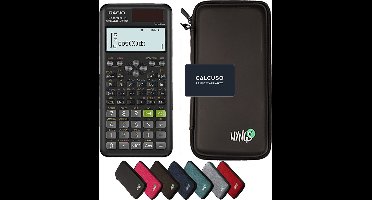 Casio fx-991ES Plus 2nd edition incl. WYNGS Beschermhoes Zwart - Wetenschappelijke Rekenmachine - Basis Pakket