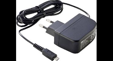 Dehner Elektronik SYS 1638-0605-W2E micro USB Stekkernetvoeding, vaste spanning 5 V/DC 1.2 A 6 W Gestabiliseerd