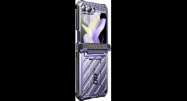 Supcase UB Pro Geschikt Voor Samsung Galaxy Z Flip5 Hoesje - Lavender