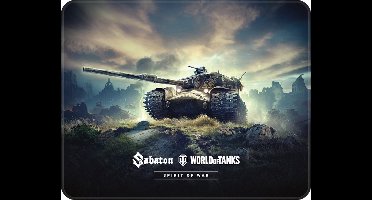 World Of Tanks x Sabaton - Gaming Muismat L - Spirit of War