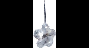 Feng shui raamhanger bloem - Transparant kristal
