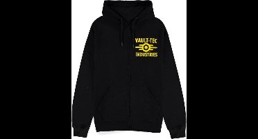 Fallout Vault Boy Heren Vest met capuchon - zwart - L