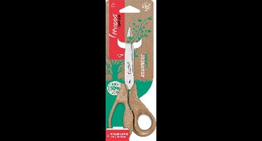 Maped Office Advanced Wood schaar, 18 cm, asymmetrisch