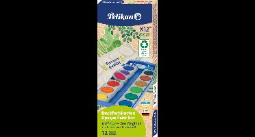Pelikan dekverfdoos 735/K12 Eco 12 kleuren