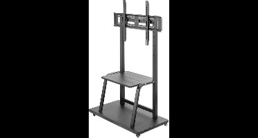 Robuuste in hoogte verstelbare multimedia tv-wagen - 37 tot 100 inch