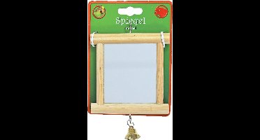 De Boon Spiegel Vierkant met Houten Omlijsting