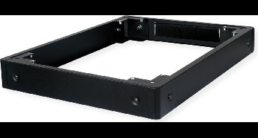 ROLINE-sokkel voor netwerkkast, 600x800 BxD, zwart