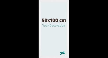 Your Decoration - Fotolijst 50x100 cm - MDF - Wit Mat - Catania