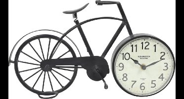 Tafelklok Bontempi wit/zwart