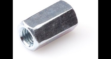 Verbindingsmoer vz M5x15mm (3xd) DIN6334