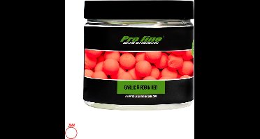 Pro Line Garlic Robin Red - Fluor Pop-Ups - 15mm - 80g - Rood