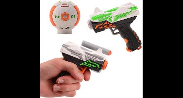 Tack Pro Shotgun Duo Pocket Junior 11 Cm Zwart/rood/wit 15-delig