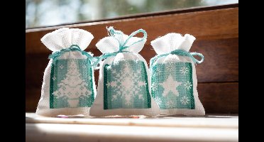 Kruidenzakje kit Nordic Christmas set van 3 - Vervaco - PN-0158101