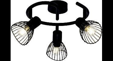 Brilliant ELHI - Plafondspot - Zwart