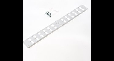 Nedco Rooster - Wit - 370 x 40 mm