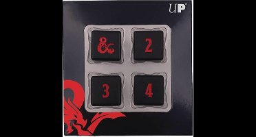 Heavy Metal D6 4x Dice Set for Dungeons & Dragons