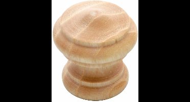 Intersteel Knop 25/38mm paddestoel/rand essenhout