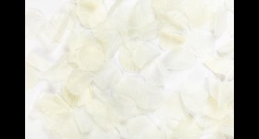 Globos nordic Bloemblaadjes - 288 champagne polyester rozenblaadjes - 3 cm