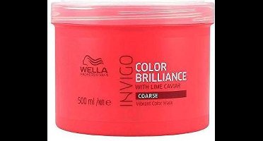 Haarmasker Invigo Color Brilliance Wella Dik haar (500 ml)