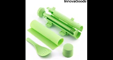 InnovaGoods - Sushimaker - Sushi kit - Sushi-set met recepten - 3 Onderdelen - Geschikt voor afwasmachines
