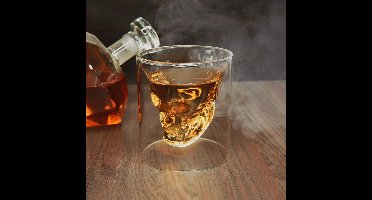 MikaMax - Doodshoofd Shotglas - Skull - Shotglas - 60ML - Transparant Glas