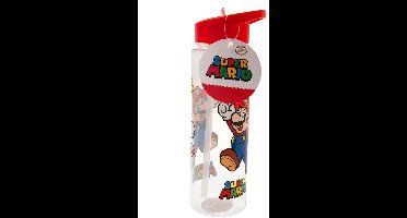 Super Mario Bros. - Paddestoel Plastic Drankfles 540ml