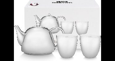 vtwonen Theeset - set van 3 - Klein - Zilver