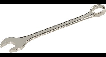 Silverline Steekringsleutel - Gehard Staal - 25 mm - Hoogglans Chroom