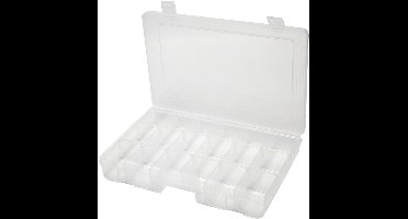 Opslag doos, afm 27x19 cm, gatgrootte 5x4,5 cm, 1 stuk