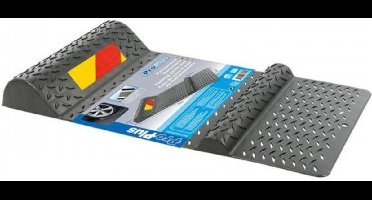 ProPlus Parkeermat - Zelfklevend en Voorgeboord - 52 x 25 x 5,5 cm - Grijs