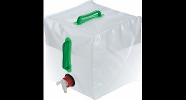 Silverline Opvouwbare watertank met kraan - 20 liter - ideaal voor kamperen en tuinieren