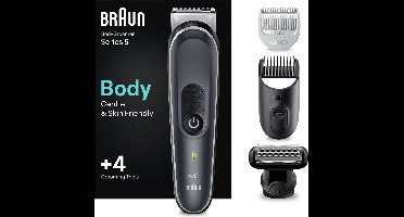 Braun Bodygroomer - Series 5 - 5370 - Voor Heren - Zorgvuldige Manscaping Voor Het Hele Lichaam