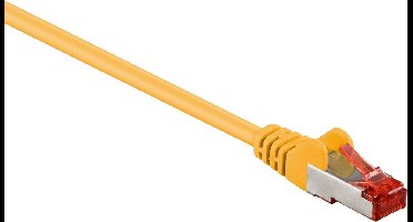 Wentronic 68301 - Cat 6 UTP-kabel - RJ45 - 2 m - Geel