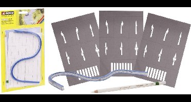 NOCH 60740 H0, TT, N Startset stratenmarkering