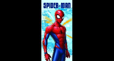 SpiderMan Strandlaken, Web - 70 x 140 cm - Katoen