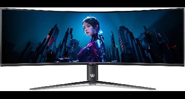 Acer UM.NZ7EE.001 computer monitor 144,8 cm (57") 7680 x 2160 Pixels Zwart