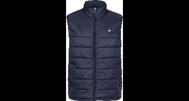 Petrol Industries - Heren Gewatteerde bodywarmer dawson - Blauw - Maat M