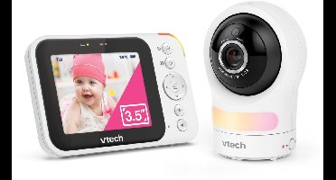 VTech RM4761 Smart video babyfoon met camera - 3.5 inch Scherm - 1080p Full HD - Pan & tilt - Zoom - Wi-Fi - Nachtlampje - Terugspreekfunctie
