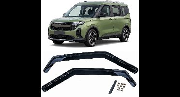 Wind- en Regenwindschermen Set 2-Delig Zwart voor Ford Tourneo Courier vanaf 2023 | Side Window Deflectors