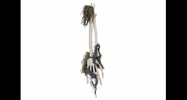 Hand Skelet Hanger Natuur 11x3xh42cm Kun Ststof