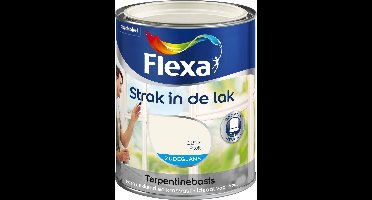 Flexa Strak In De Lak - Zijdeglans - Eiwit - 750 ml