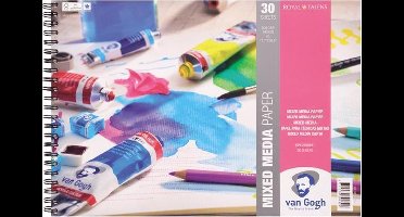 Van Gogh mixed media papier - wit - FSC mix