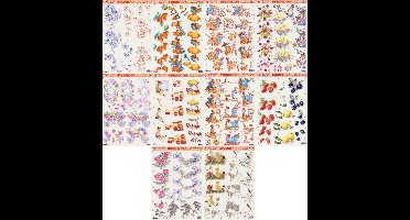 10x 3DA4 Knipvellen - Voor elk wat wils - Maak kaarten en fotoalbums