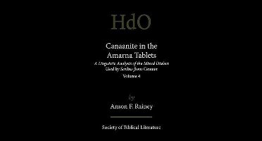 Canaanite in the Amarna Tablets