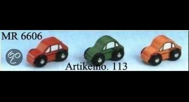 Mentari, Houten Autoset 3-delig