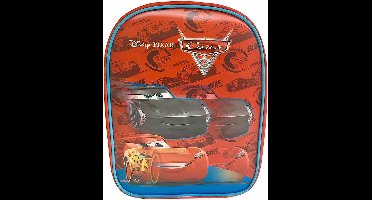 Disney Cars - Rugzak - Rood met blauw - rugtas met zachte schouderbanden