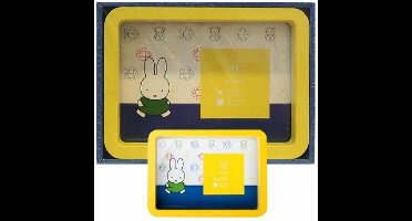 Henzo 80.281.10 babyfotolijst NIJNTJE geel voor 13x18 of 8x8 cm als fotolijst